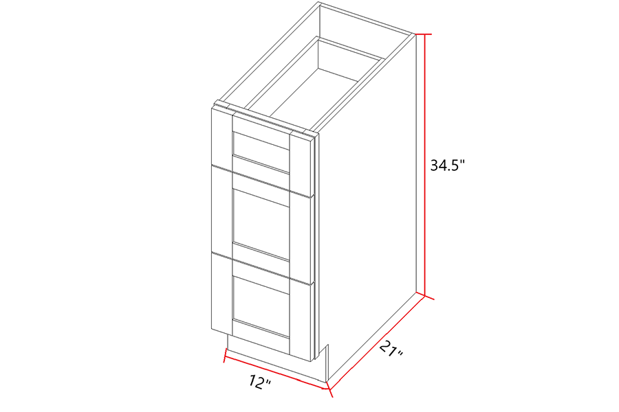 WS-VA36-2DL,White Shaker