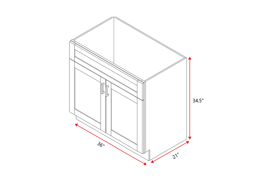 WS-VSB36, White Shaker