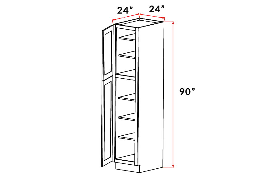 WS-PC2490,White Shaker