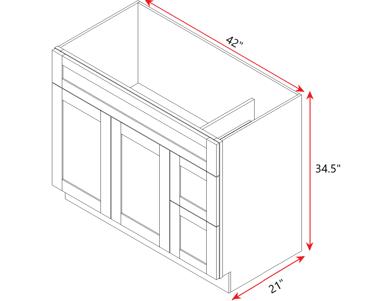 VA42-2DR Grey Shaker