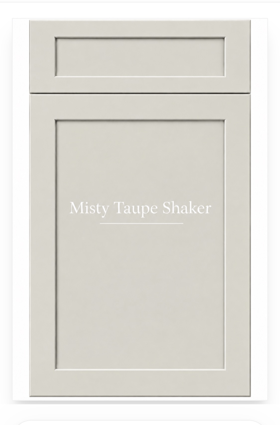 Misty Taupe Shaker
