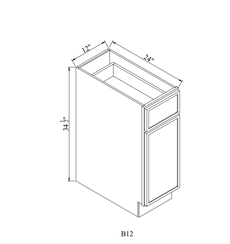 SWO-B12,Slim White Oak