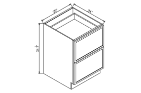 SDW-DB30-2,Slim Dove White