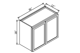 SDW-W3618,Slim Dove White