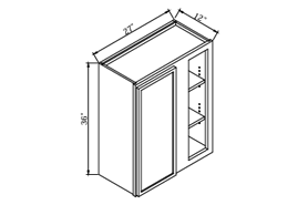SDW-WBC2736,Slim Dove White