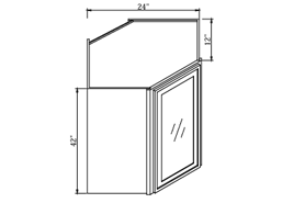 SFG-WDC2442GD,Slim Forest Green