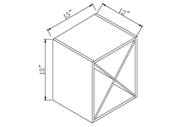 STB-WRX1515,Slim Titan Black
