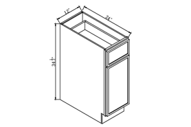 SWO-B12,Slim White Oak