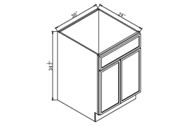SWO-SB30,Slim White Oak