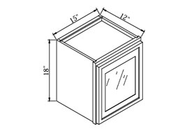 SWO-W1518GD,Slim White Oak