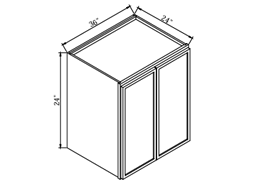 SWO-W362424,Slim White Oak