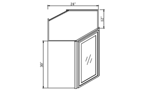 SWO-WDC2430GD,Slim White Oak