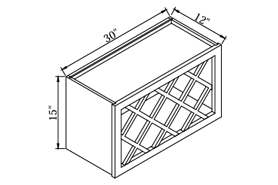 SWO-WWR3015,Slim White Oak